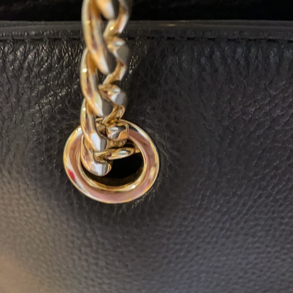 Michael Kors Leather Chain Tote - Picture 7 of 9